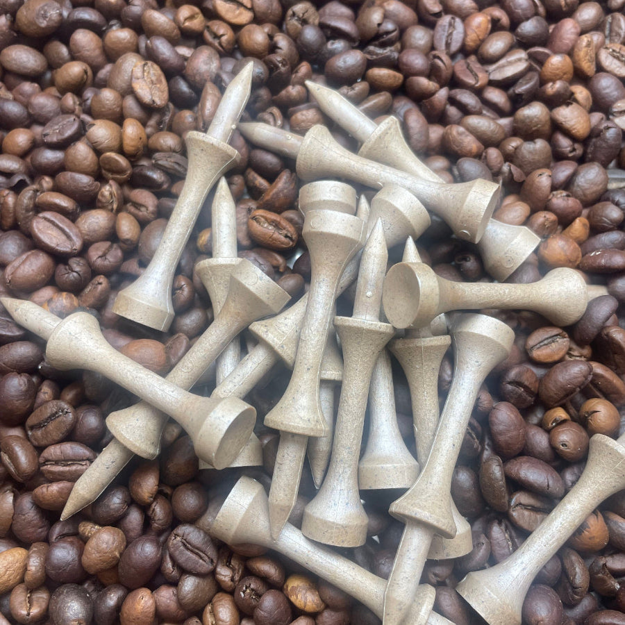 GreenUp Coffee tees. Castle Tees. Biodegradable