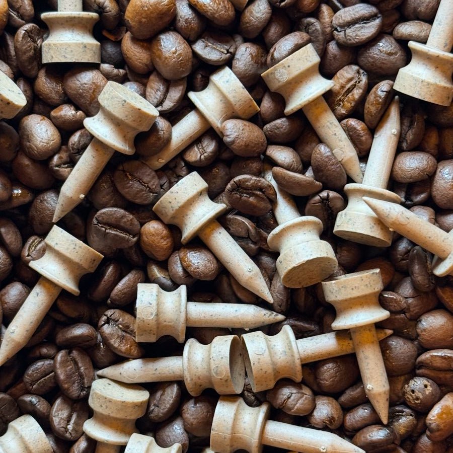 10 mm Castle - tees – biologisk nedbrydelige – 100 - pak - GreenUp Golf - 20100100