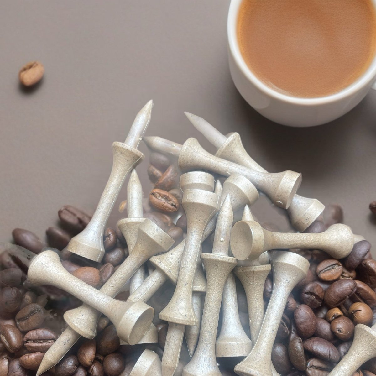 40 mm Castle - tees – biologisk nedbrydelige – 40 - pak - GreenUp Golf - 20400040