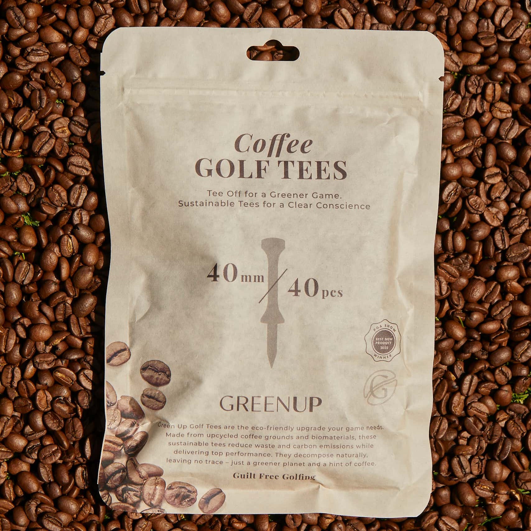 Sustainable and biodegrable made from coffee waste and biomaterial