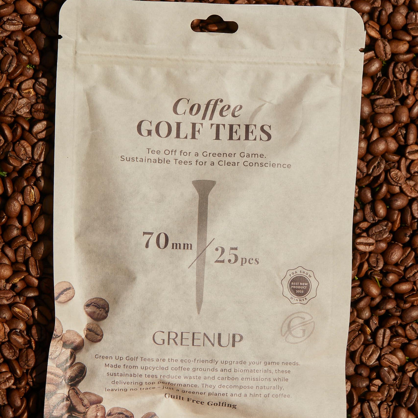 Sustainable and biodegrable made from coffee waste and biomaterial