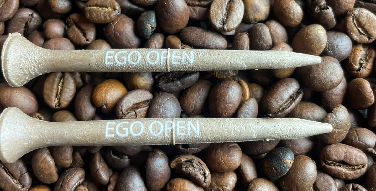 Dine logo golftees – 70 mm –– biologisk nedbrydelige - GreenUp Golf - 11700200