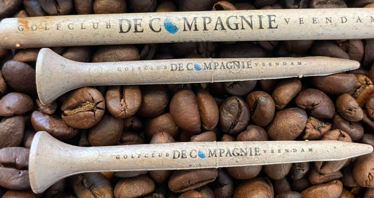 Dine logo golftees – 70 mm –– biologisk nedbrydelige - GreenUp Golf - 11700200