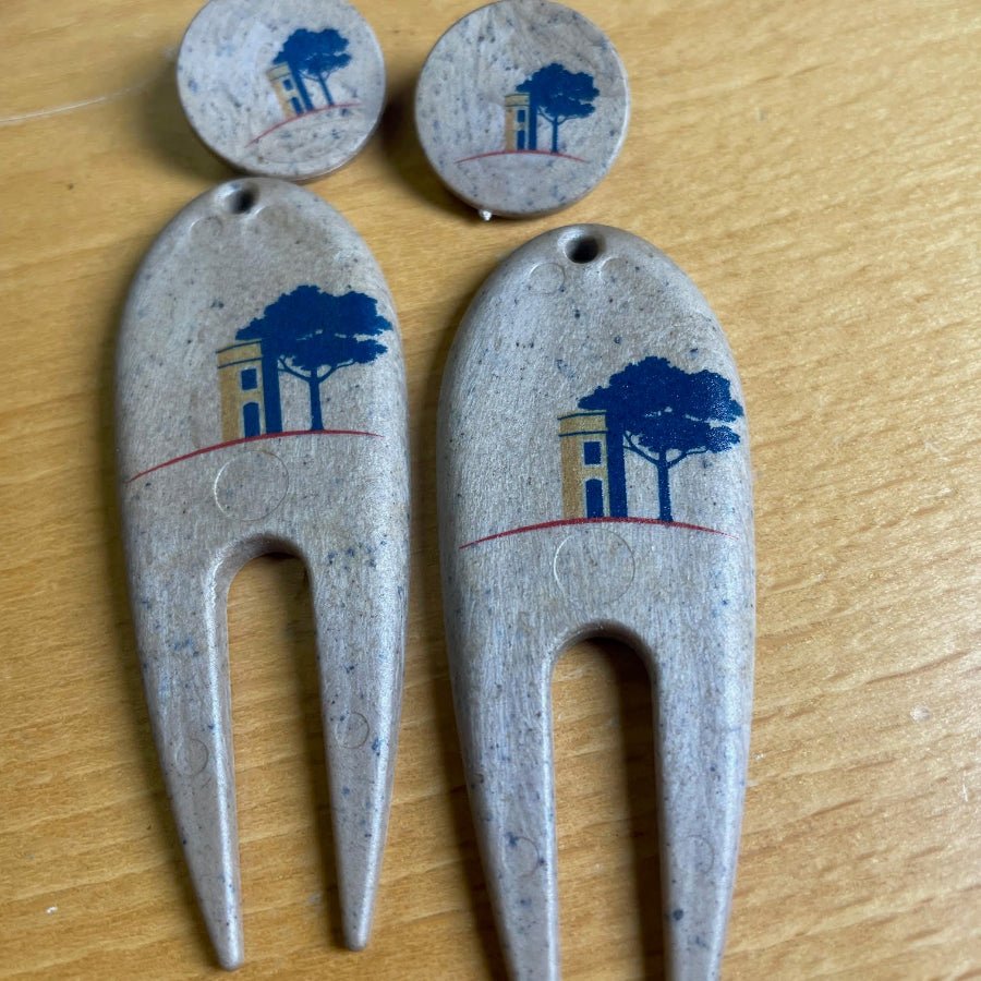 GreenUp Custom logo - Pitchfork – biologisk nedbrydelige - GreenUp Golf - 51650100